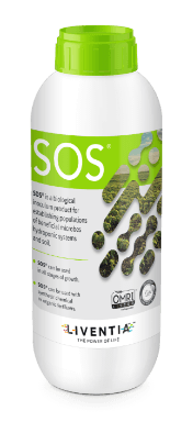 Bottle of SOS Biostimulant